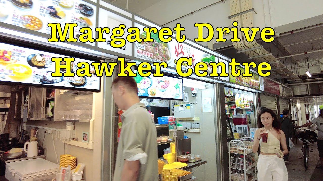 (NEW) Margaret Drive Hawker Centre VR Tour 4K singapore hawkercentre
