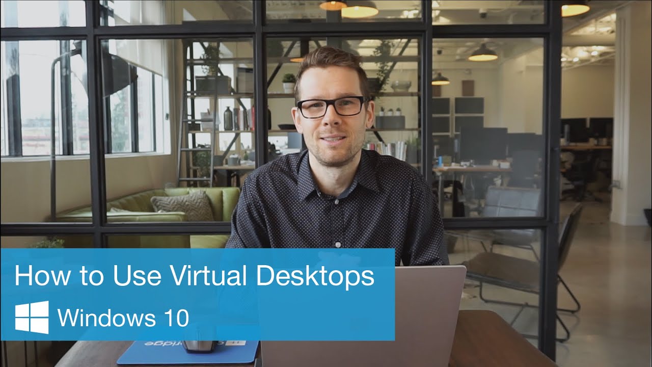 How to Use Virtual Desktops on Windows 10 - YouTube