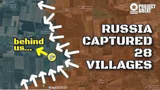 Russia Captured 28 Villages. Russian Advance In Avdiivka, Kupyansk & Staromaiors’ke Sector.