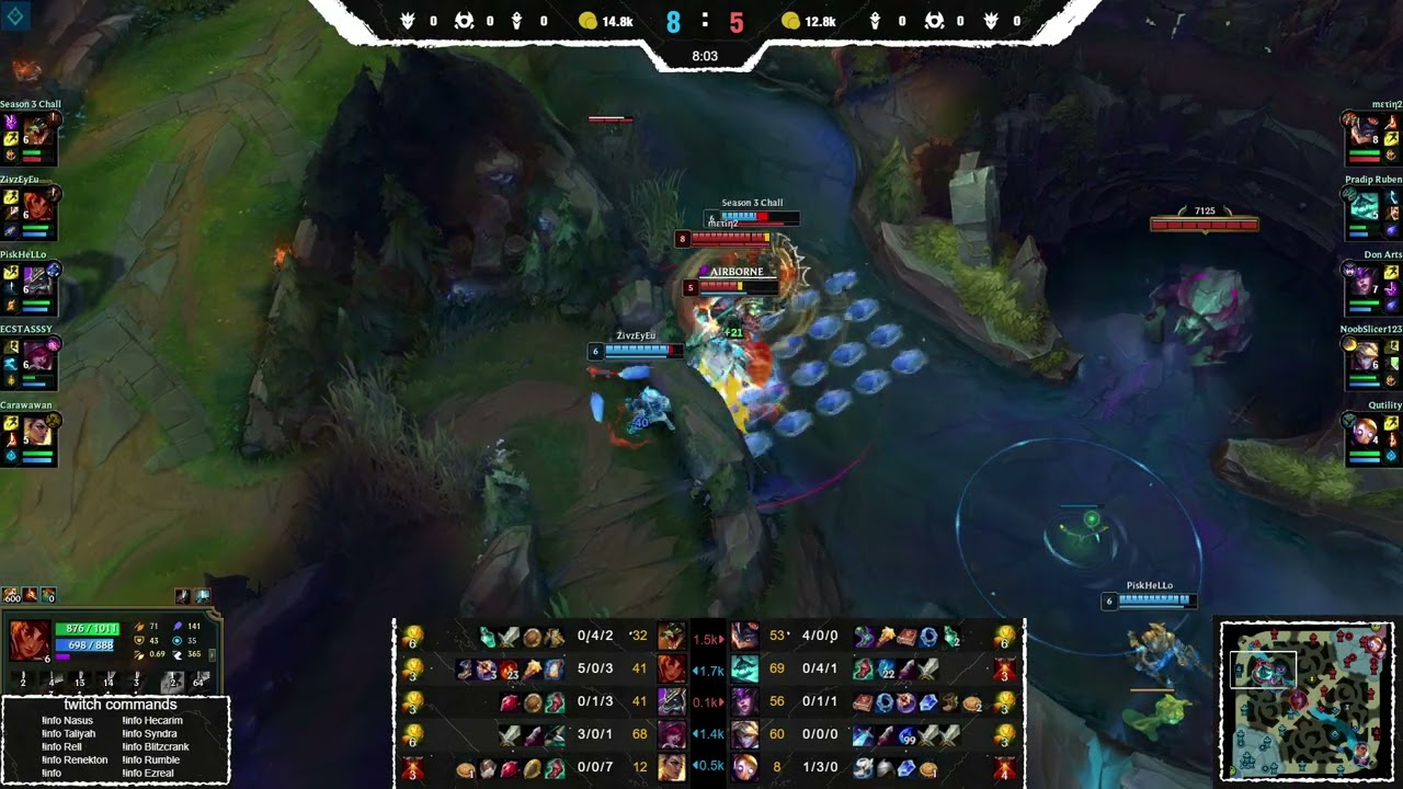 🔹PiskHeLLo🔹[SPK] Ecstas -VS- 🔸Pradip Ruben🔸Don Arts - LoL Ranked Replay