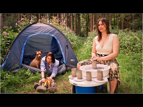 Escaping Routine In The German Wilderness ✨ | Camping, Pottery, And Slow-living