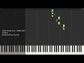 Violin Partita No.3 in E major - BMV 1006 - JS Bach - Synthesia Piano Tutorial