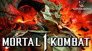 100% Damage With General Shao In 20 Seconds - Mortal Kombat 1: "General Shao" Gameplay (Sonya Kameo)