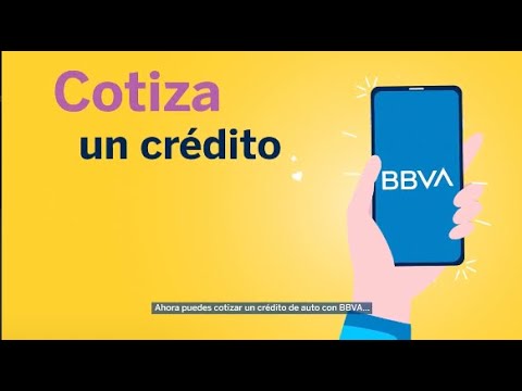 BBVA te ayuda a estrenar el auto de tus sueños.