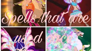 Winx Club  Spells That Are Only Used Once