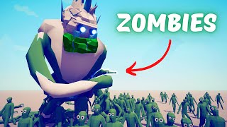 EVERY UNIT TURNED INTO ZOMBIES  Totally Accurate Battle Simulator TABS