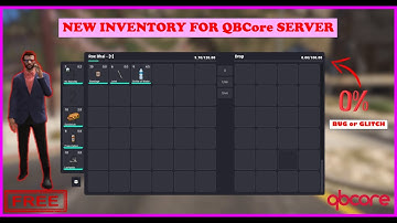 QBCore New Advance Inventory | Free Script | Fivem Tutorial & Installation 2023 | RX Development