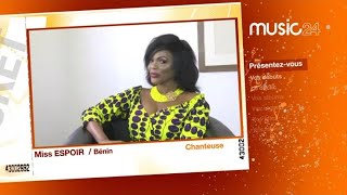 MUSIC 24 - Benin : Miss Espoir, Artiste Chanteuse