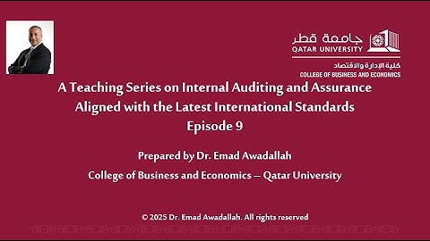 9 - Technology Risks and Cybersecurity in Internal Auditing