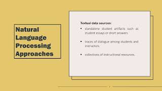 LEARNING ANALYTICS: Using Data-informed Decision-making to Improve Teaching and Learning