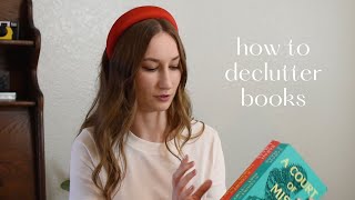 How to Declutter Books: A Step by Step Guide (when you really love books!)