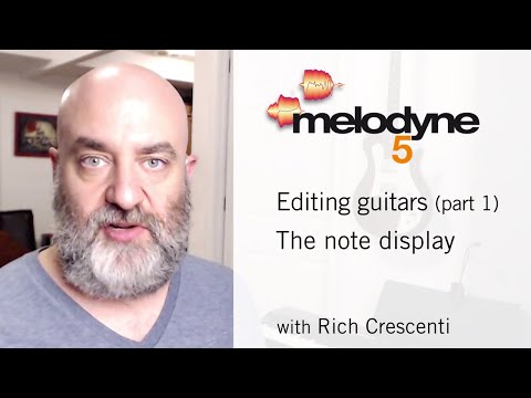 Melodyne • Editing guitars Pt. 1/3: Proper note assignment