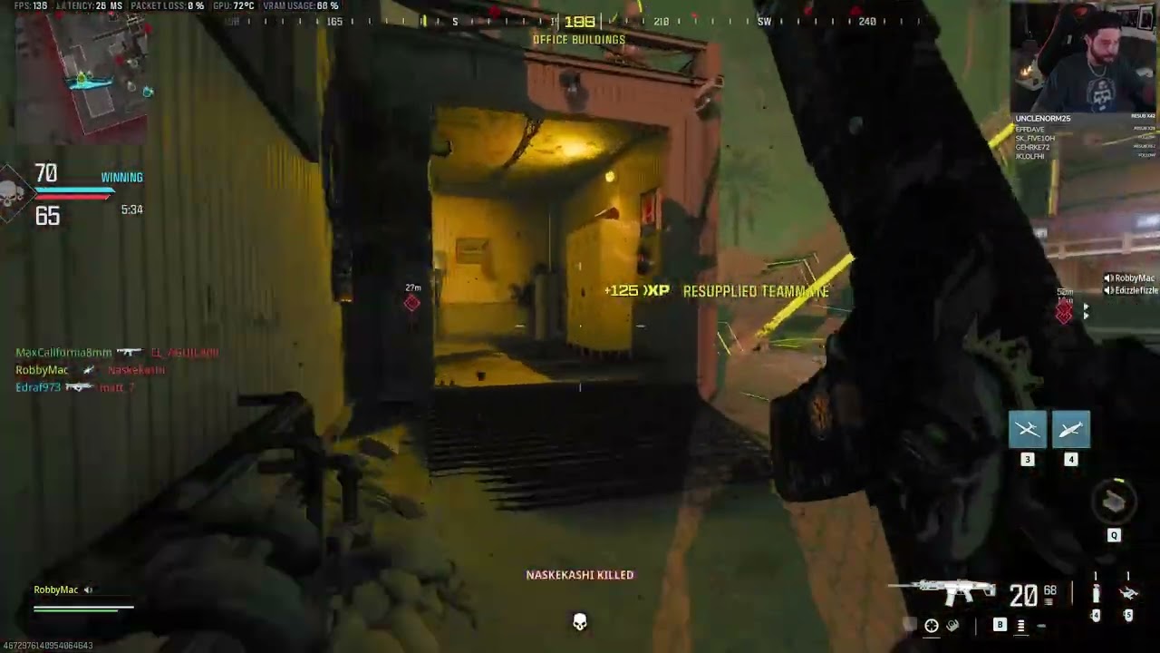 Call of Duty: Modern Warfare 3 - Big killstreak with fury kill + ruthless