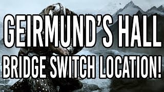 Geirmund's Hall Bridge Switch!