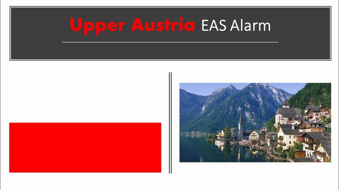 Upper Austria EAS Alarm YouTube