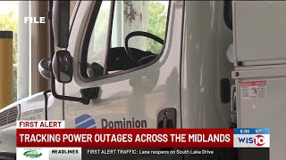 Officials respond to power outages caused by SC storm system