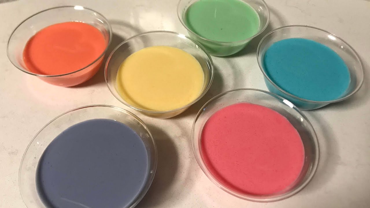 Aprende a preparar Gelatinas de Colores YouTube