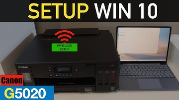 Canon Pixma G5020 Setup Windows 10 / 11Laptop or PC.