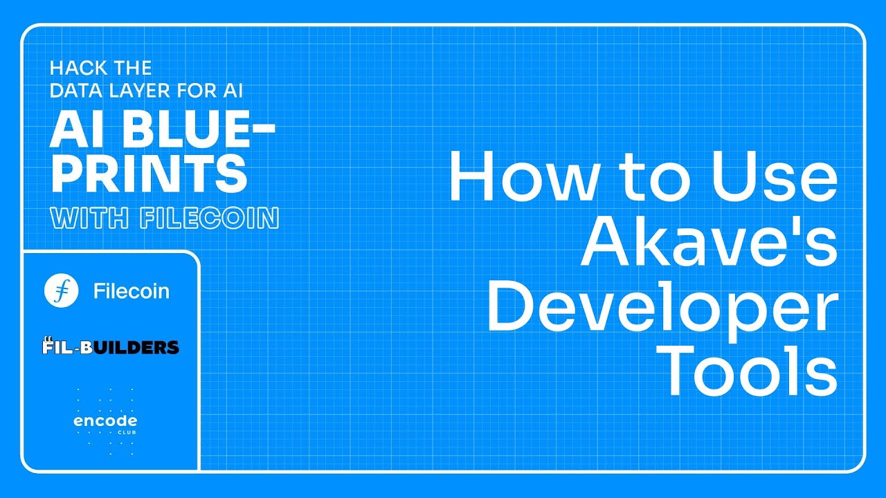 AI Blueprints with Filecoin: How to Use Akave's Developer Tools - YouTube