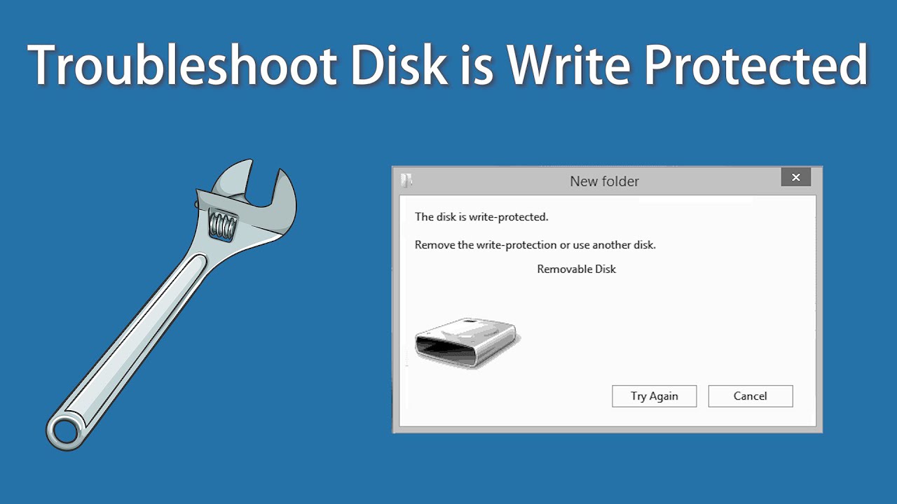 Solved: The Disk Is Write Protected in Windows 22