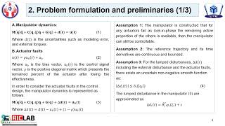 Famous Prescribed performance adaptive fault tolerant control for a manipulator Wealth