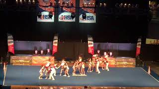 Grant Varsity Cheer @ IHSA State 2018 (Day 2)