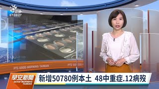 20220511 公視早安新聞 完整版|新增50780例本土 48中重症 12病歿