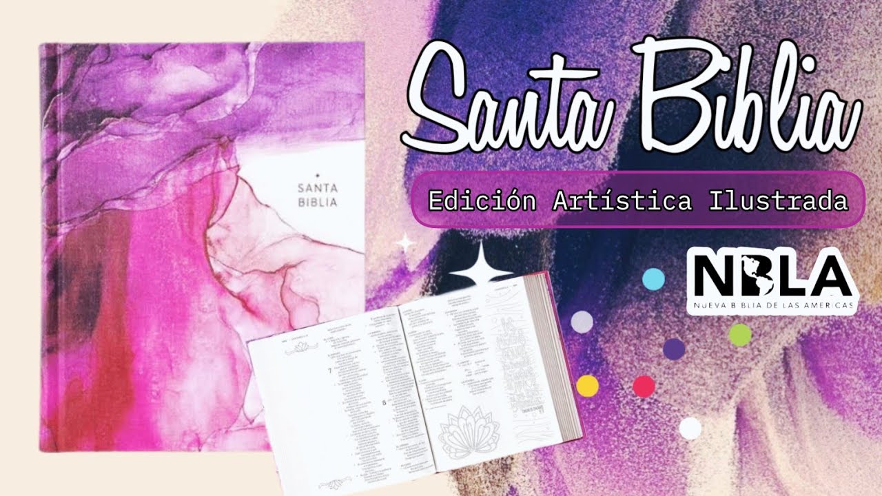 SANTA BIBLIA EDICIÓN ARTÍSTICA ILUSTRADA  - NBLA