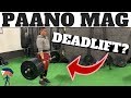 PAANO MAG DEADLIFT? MGA TECHNIQUE AT HAND GRIP PARA MAGAWA NG TAMA!