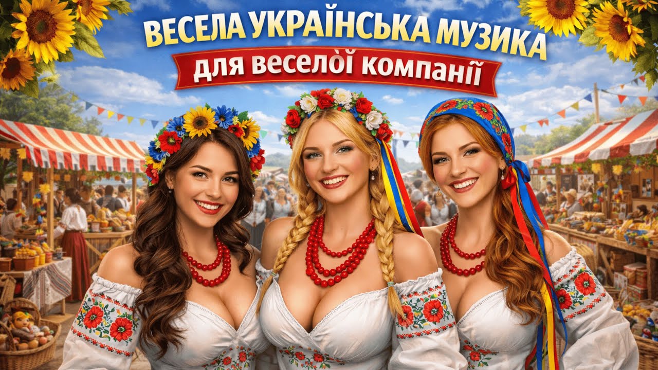 ТІЛЬКИ ВЕСЕЛЕ! Українська народна музика для гарної компанії 🎶
