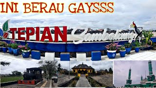 kota berau | keliling kota tanjung redeb - teluk bayur sampai tepian sambaliung | moto vlog