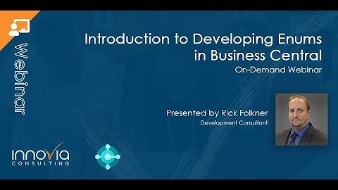Introduction to Developing Enums in Business Central