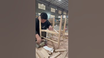 All solid wood frame, the largest custom furniture factory in Foshan #furniturefactory #furniture