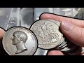 5700 coin haul  unboxing a large group of ancient  world coins  medals  jetons