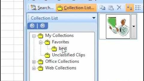 How to change clip collection properties in a spreadsheet