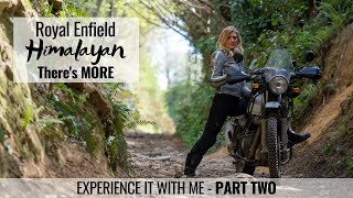 Part 2 Royal Enfield Himalayan first ride review off road on UK motorcycle staycation and deep water