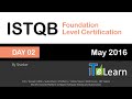 ISTQB Foundation Level Certification Live Training Day 02