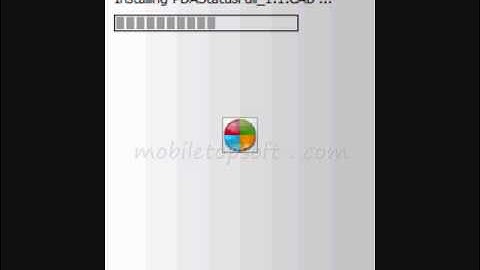 How to install CAB files on Pocket PC