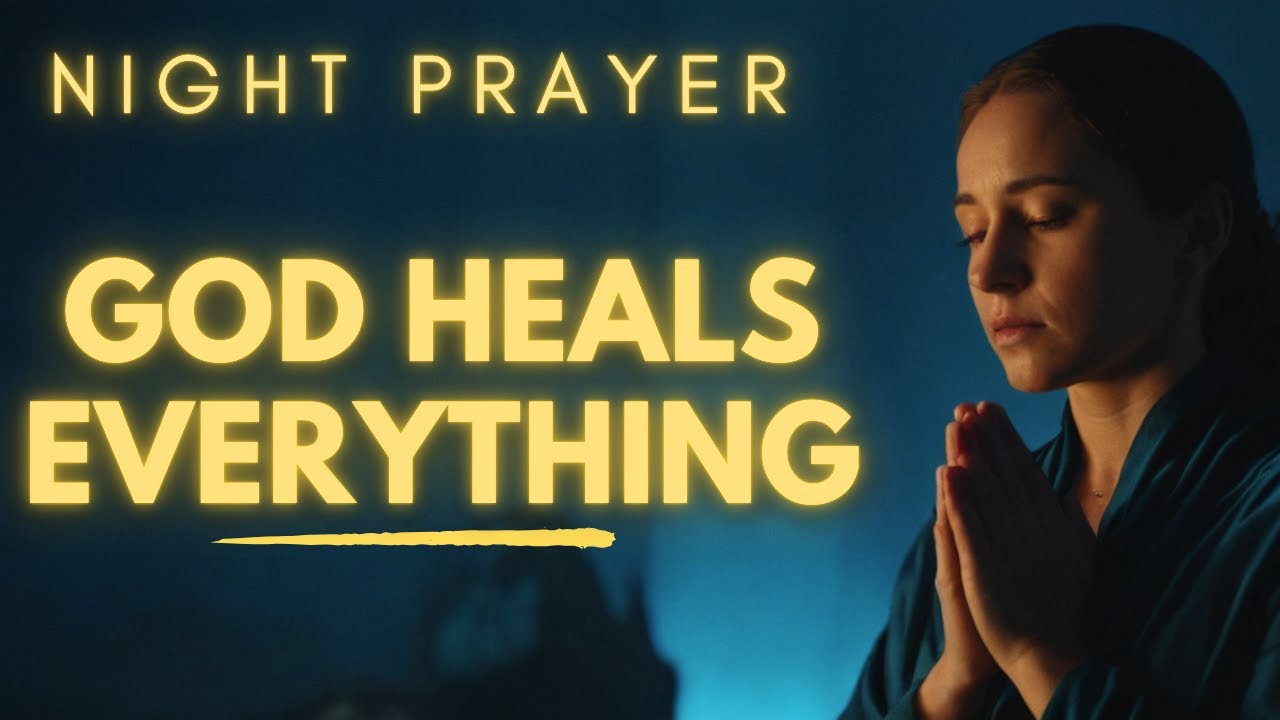 HEALING PRAYER for RELIEF from PAIN | Peaceful Night Prayer with Bible Verses