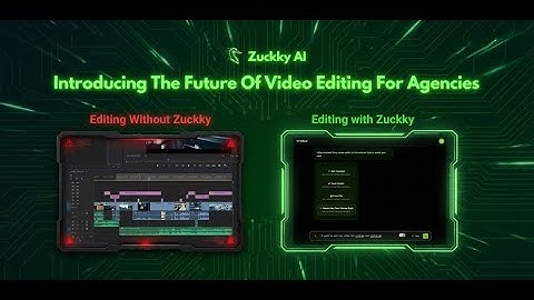 Introducing AI Video Editing For Agencies – The Zuckky Way