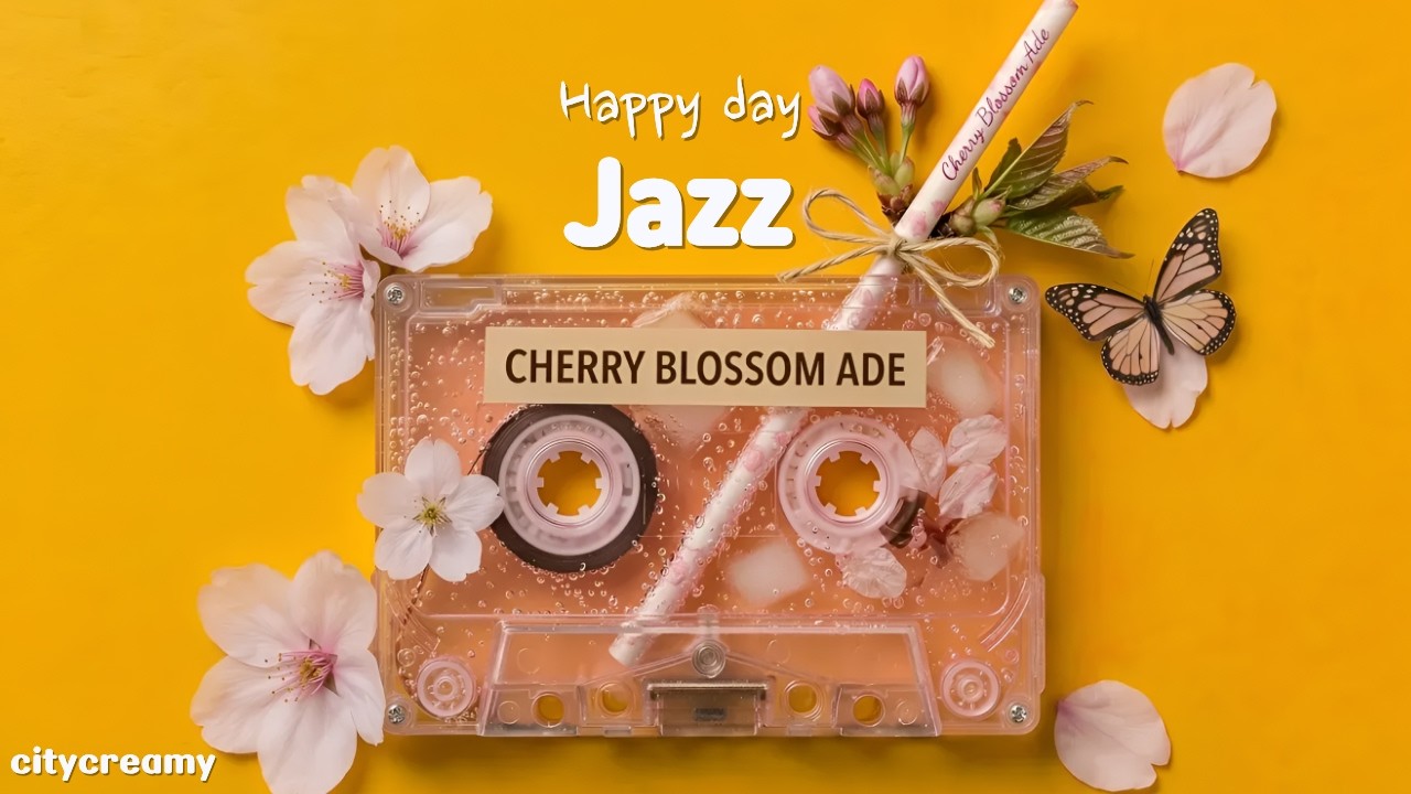 🌸Момент начала весны, хочешь стакан вишневого лимонада?🍹 Spring Cafe Playlist 🎧 Piano · Bossa · Jazz