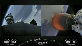 SpaceX launch a batch of 46 Starlink Satellites from Vandenberg SFB