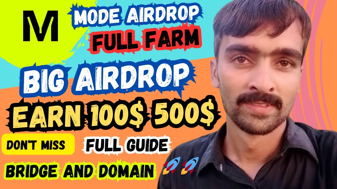 Mode Network Airdrop Confirmed | How to Bridge ETH To Mode ETH | Mode Airdrop Farming