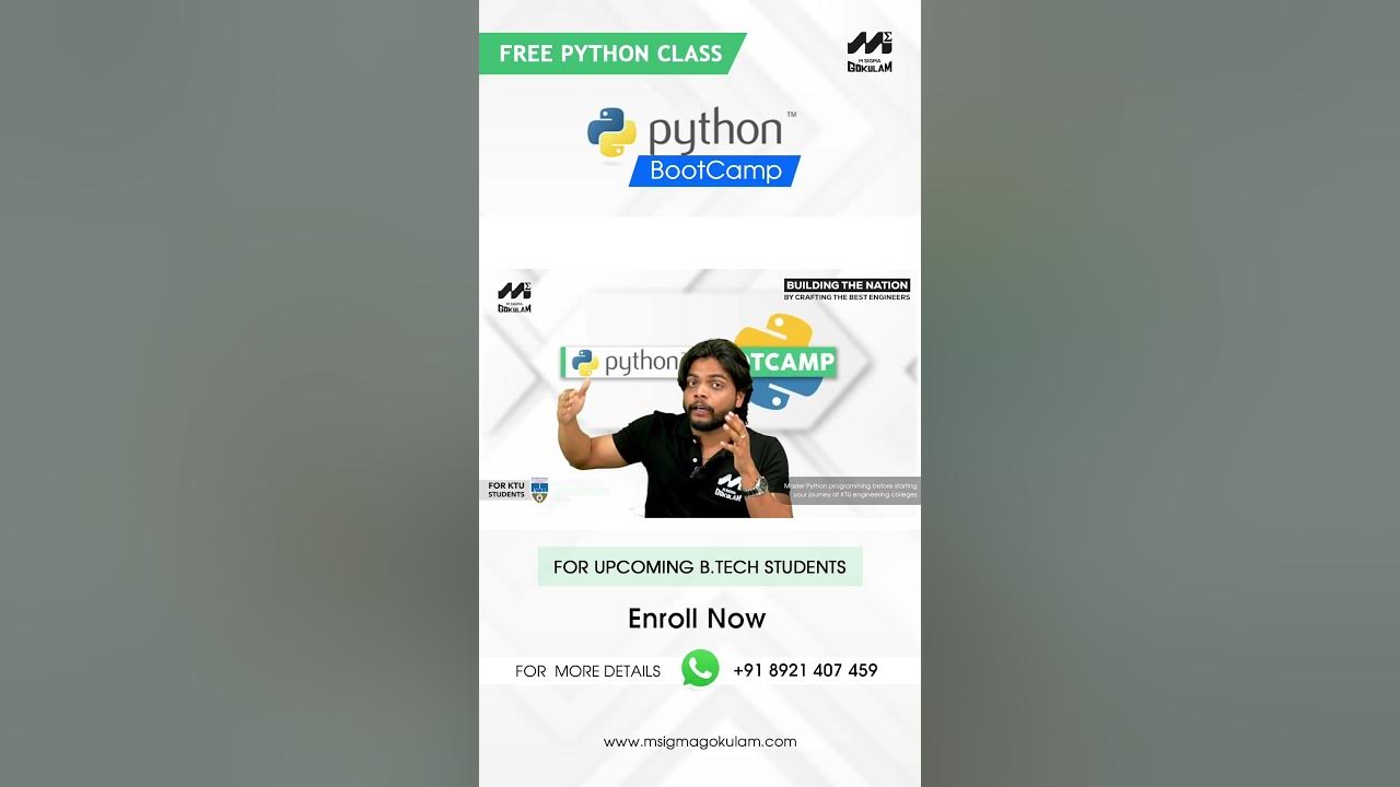 FREE LIVE PYTHON CLASS FOR UPCOMING FIRST-YEAR ENGINEERING STUDENTS ...