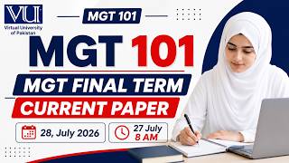 MGT 101 Final Term Current Paper with Solution 2026 Update