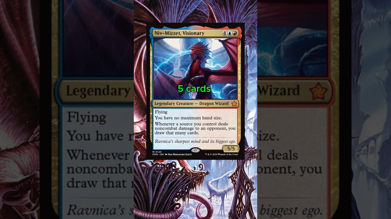 mtg niv mizzet visionary commander deck FDN] Niv-Mizzet, Visionary; Arahbo, the First King; Zul Ashur, Lich Lord (MC Vegas Panel via @wizards_magic) : r/magicTCG Foundations (FDN) #123 Illustrated by Dan Murayama Scott Magic 5 cards to put into