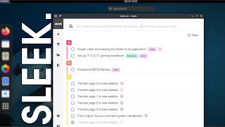 Sleek - An Elegant Todo App for Linux, Windows, and MacOS screenshot 1