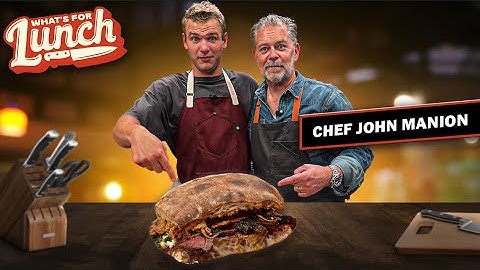 The BEST Steak Sandwich I've Ever Had | What's For Lunch