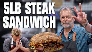Chef John Manion Made The BEST Steak Sandwich I've Ever Had | What's For Lunch