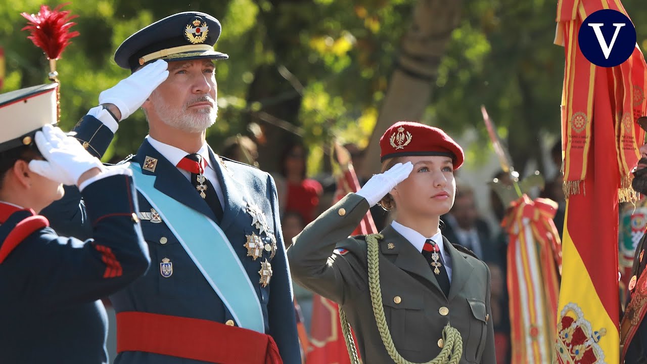 Los Reyes presiden la ceremonia de la Pascua Militar